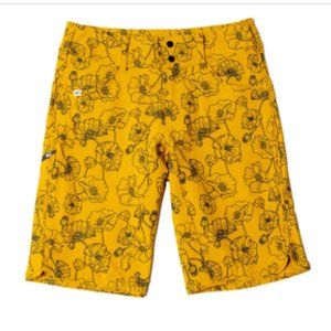 Wild Rye Freel Women's Mountain Bike Shorts - Mustard Poppy: Size 8